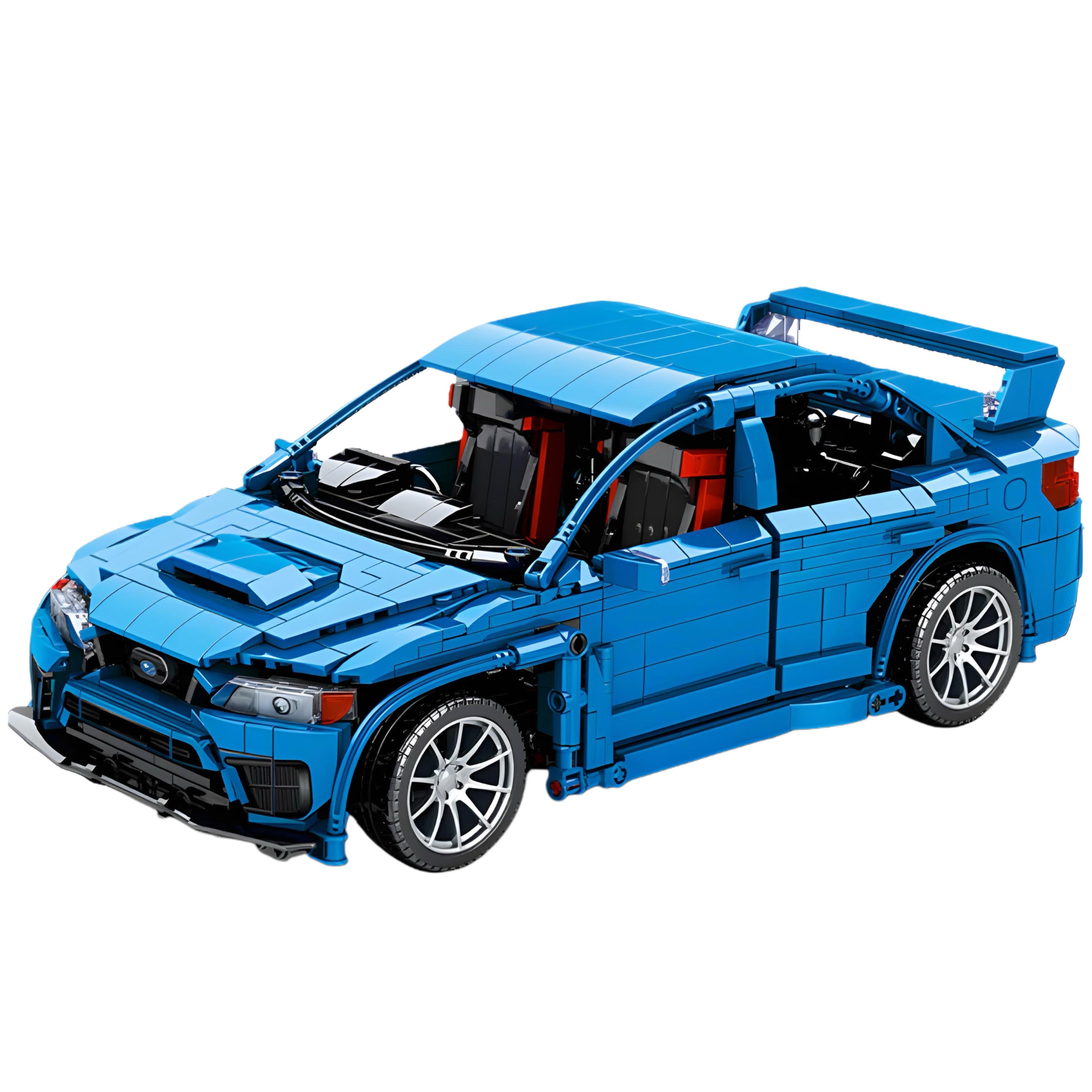 Azure Street Racer – Blue Performance Build Car