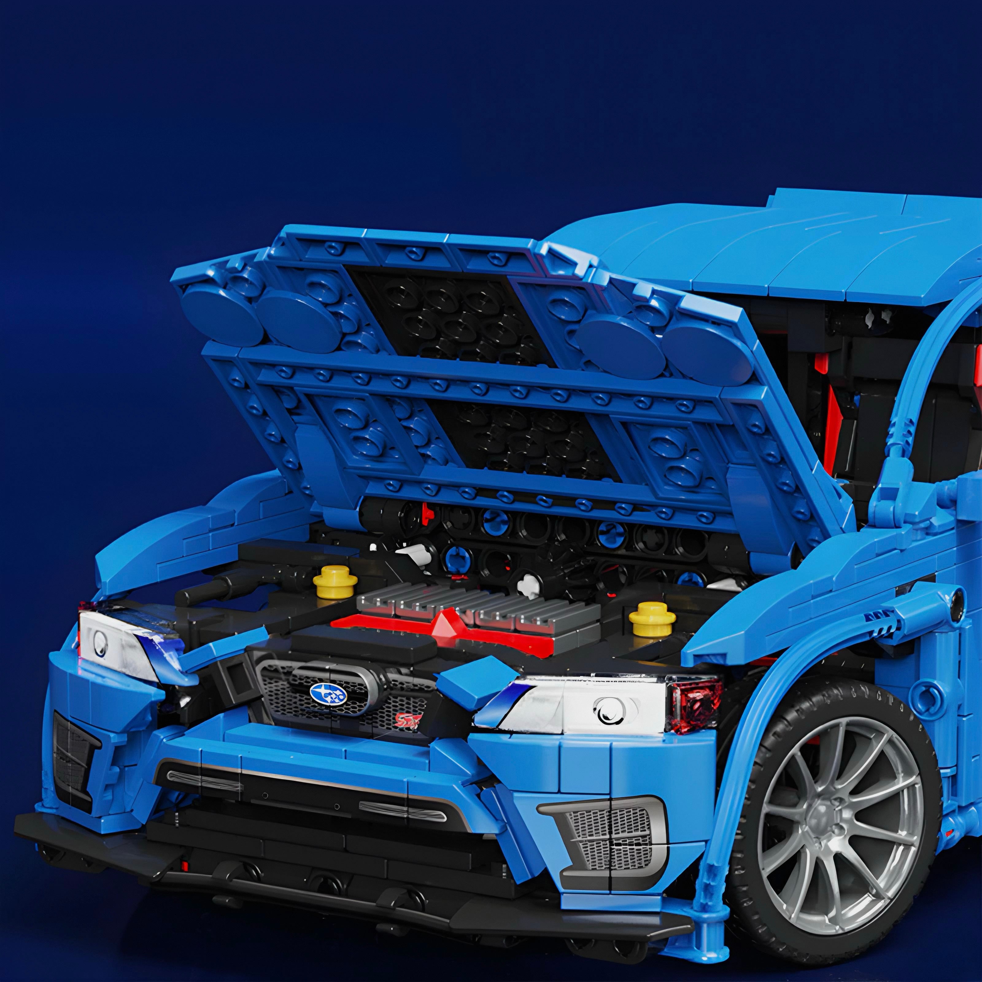 Azure Street Racer – Blue Performance Build Car